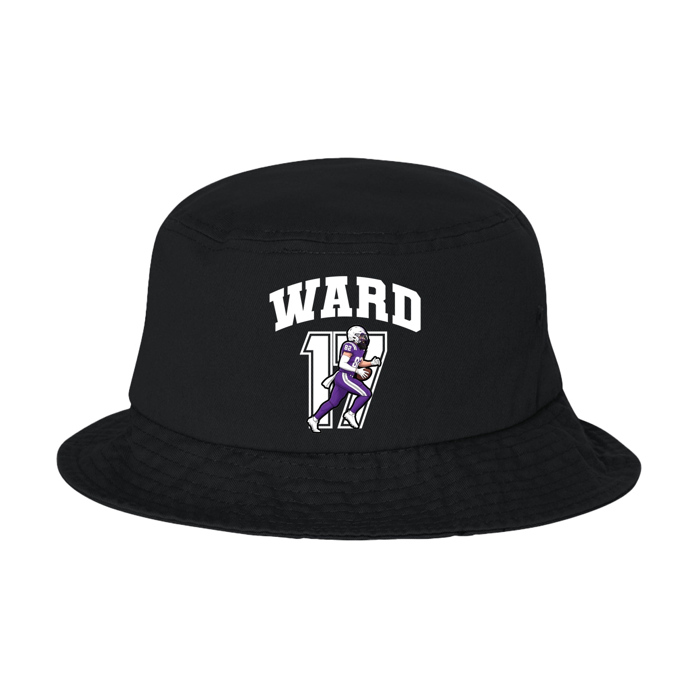 Bucket Cap — Number in Black