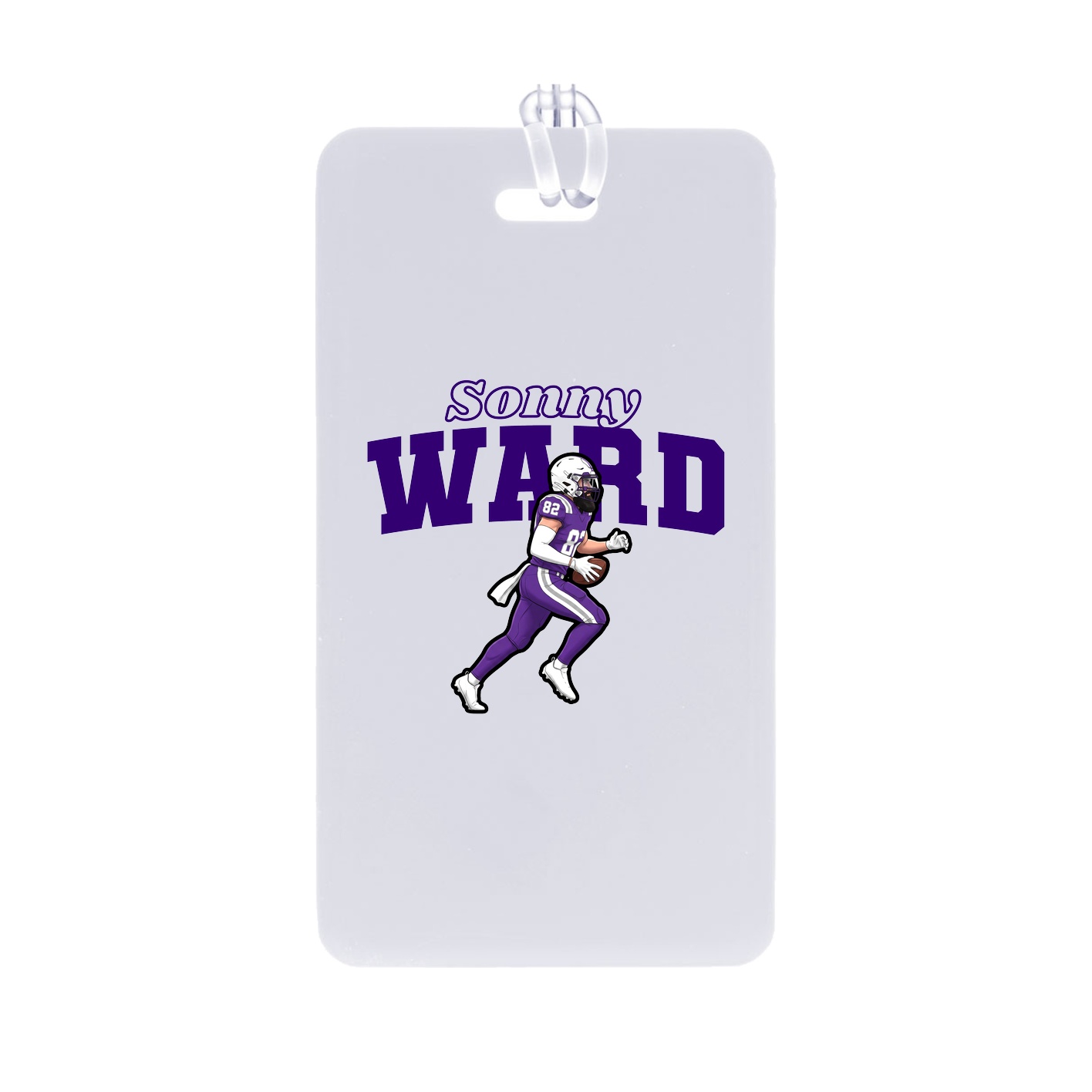 Bag Tag — Name Arch in Classic