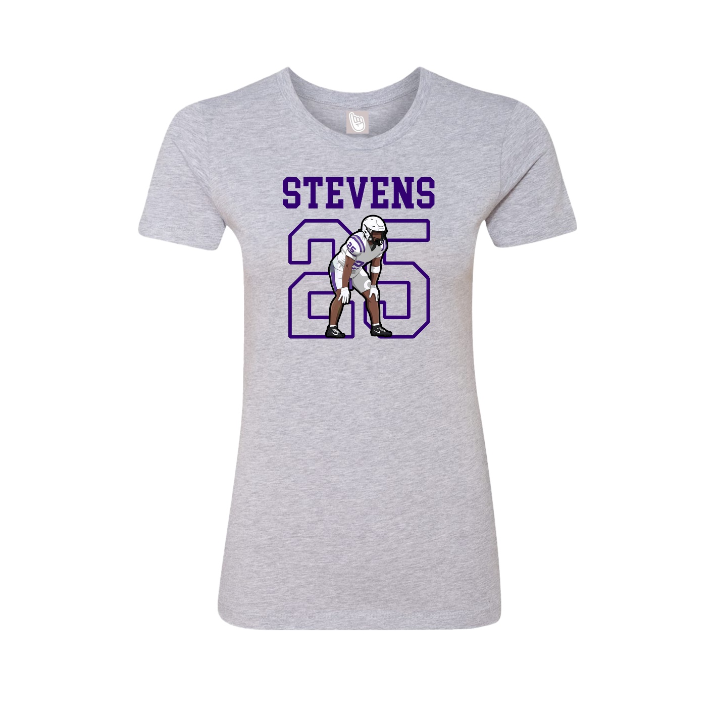 Fitted Women's Tee — Shirsey in Grey
