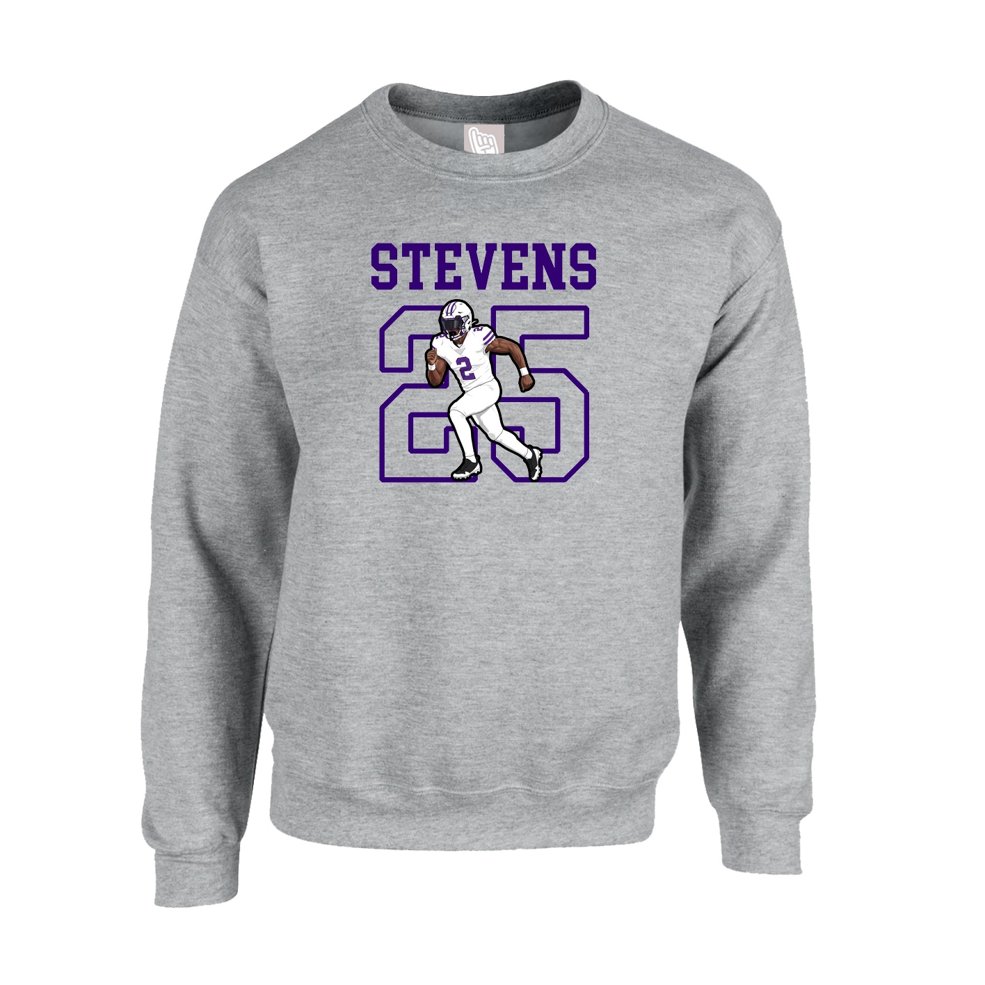 Fleece Crew — Shirsey in Grey