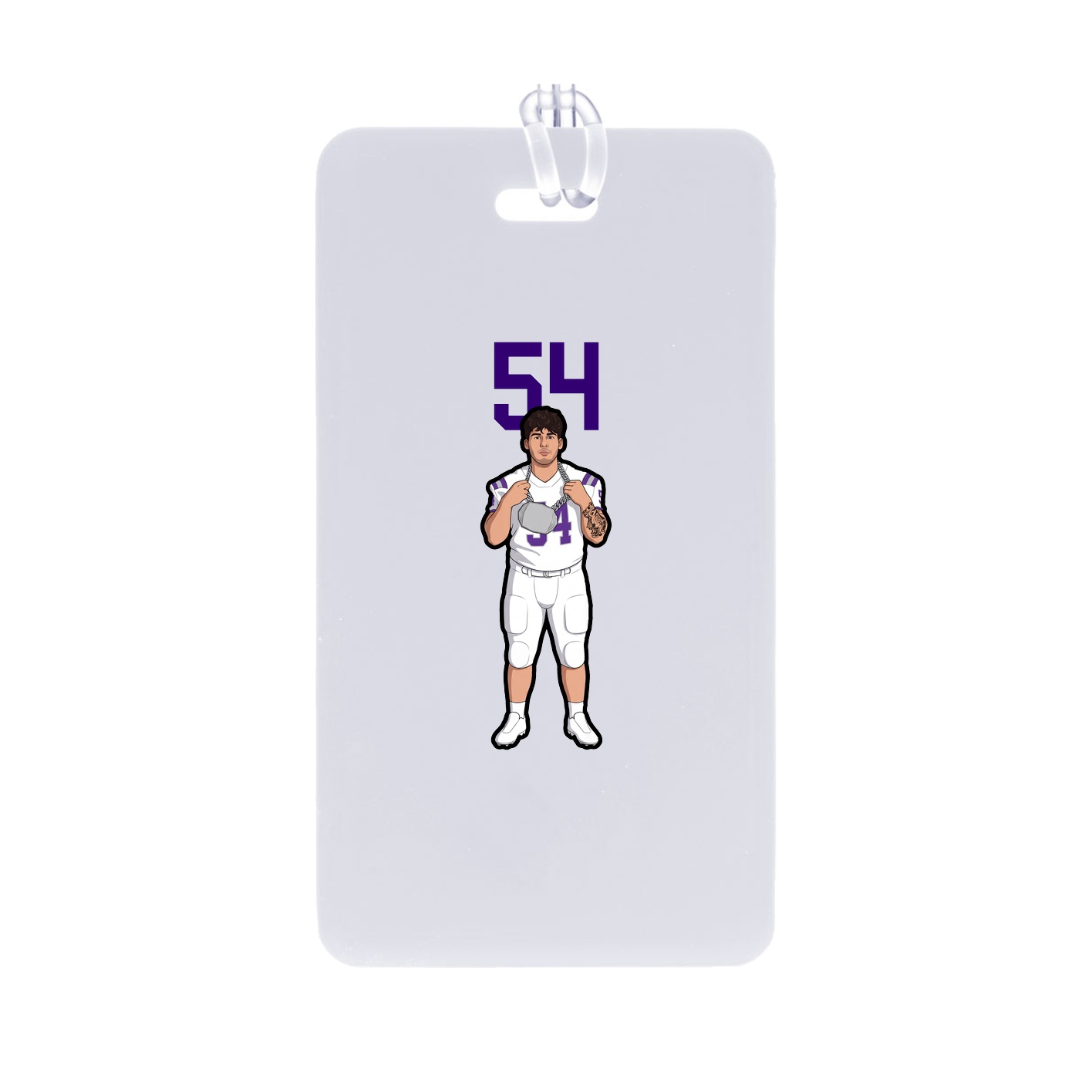 Bag Tag — Number Top in Classic