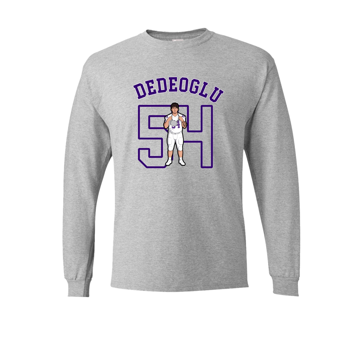 Long Sleeve Tee — Shirsey Arch in Grey
