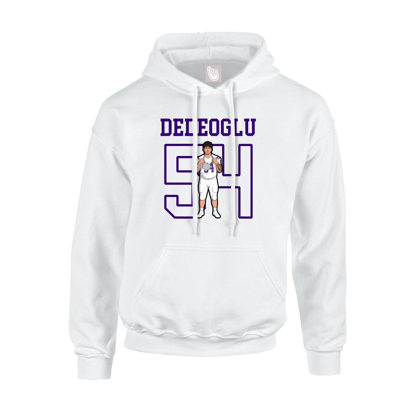Youth Hoodie — Shirsey in White