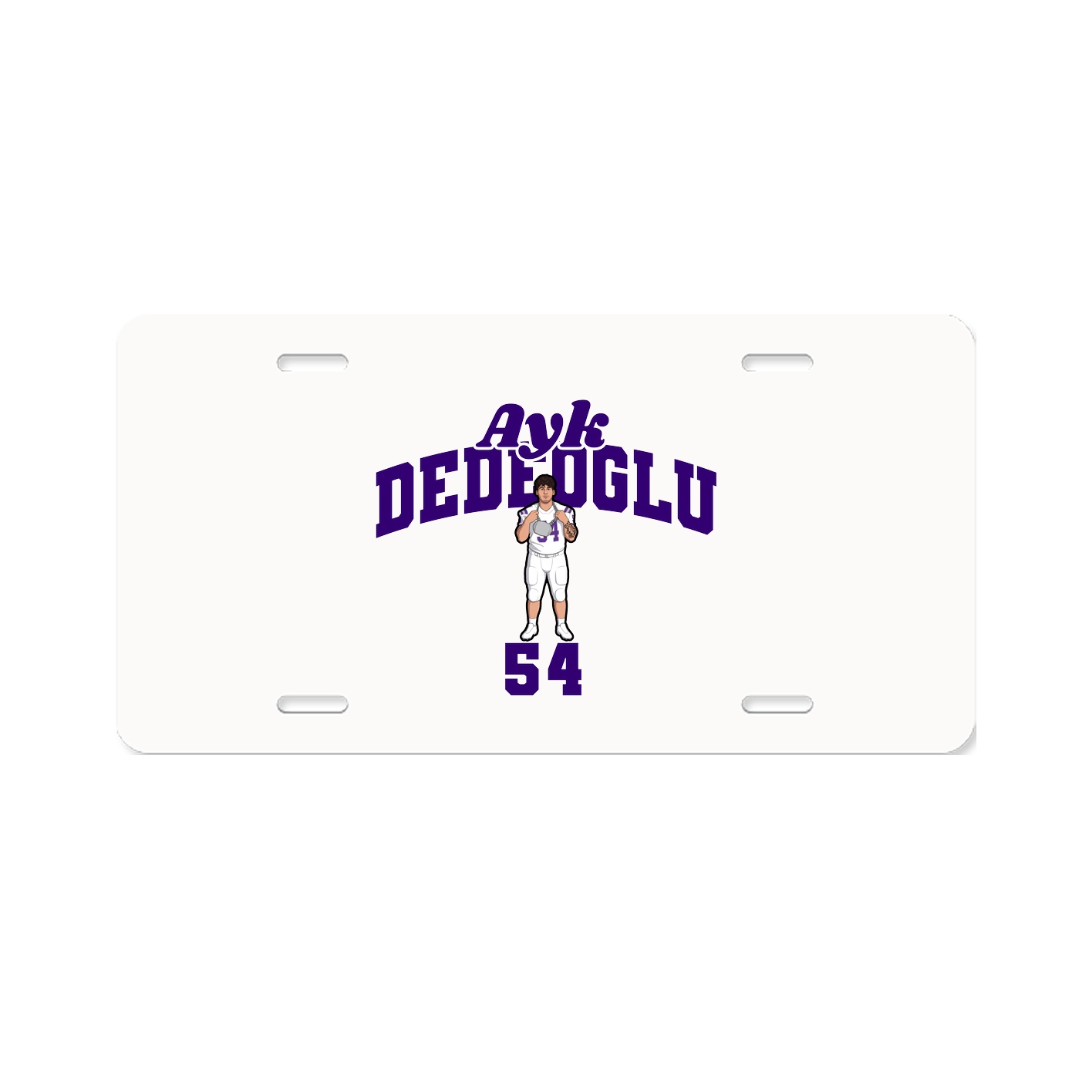 License Plate — Signature Arch in Classic