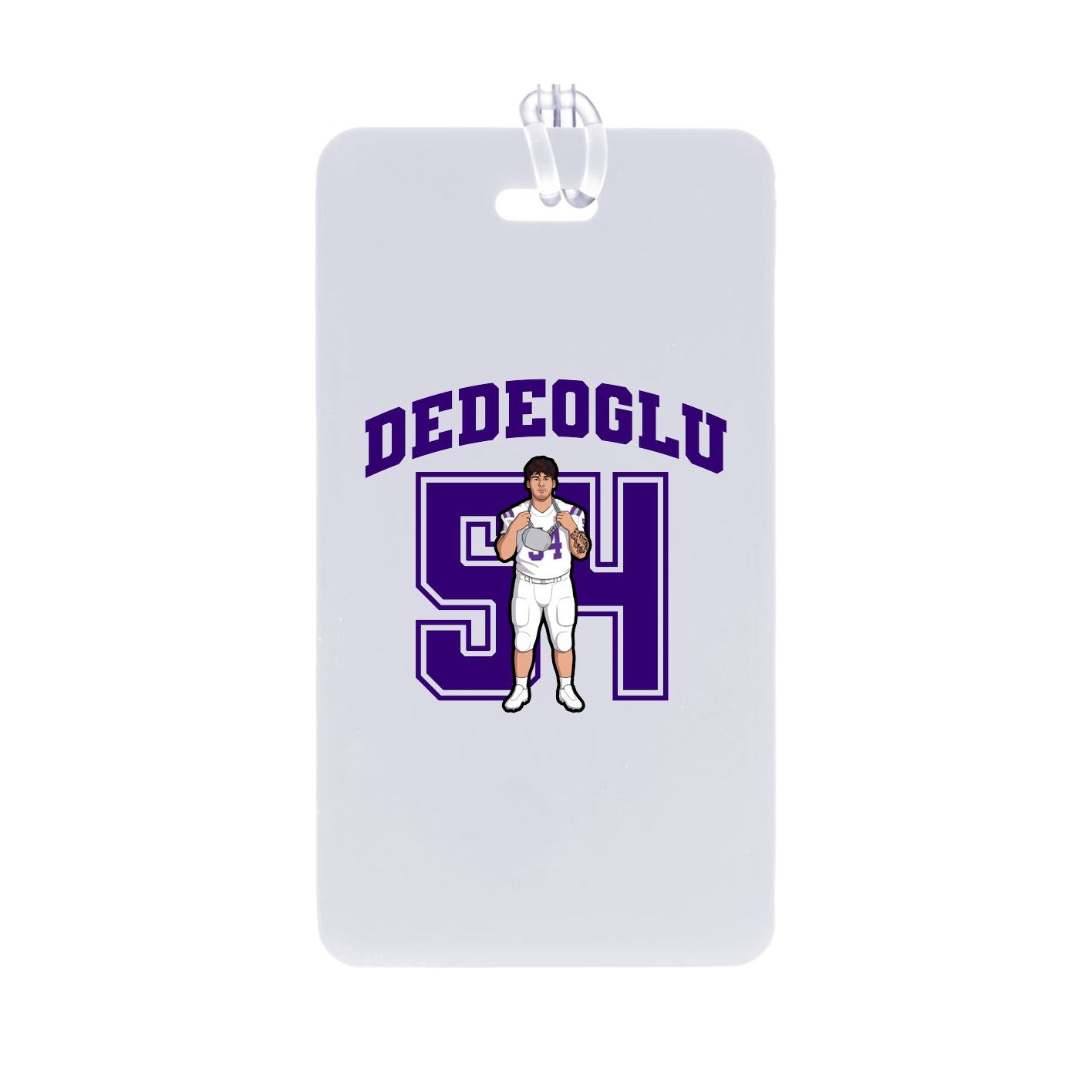 Bag Tag — Number in Classic