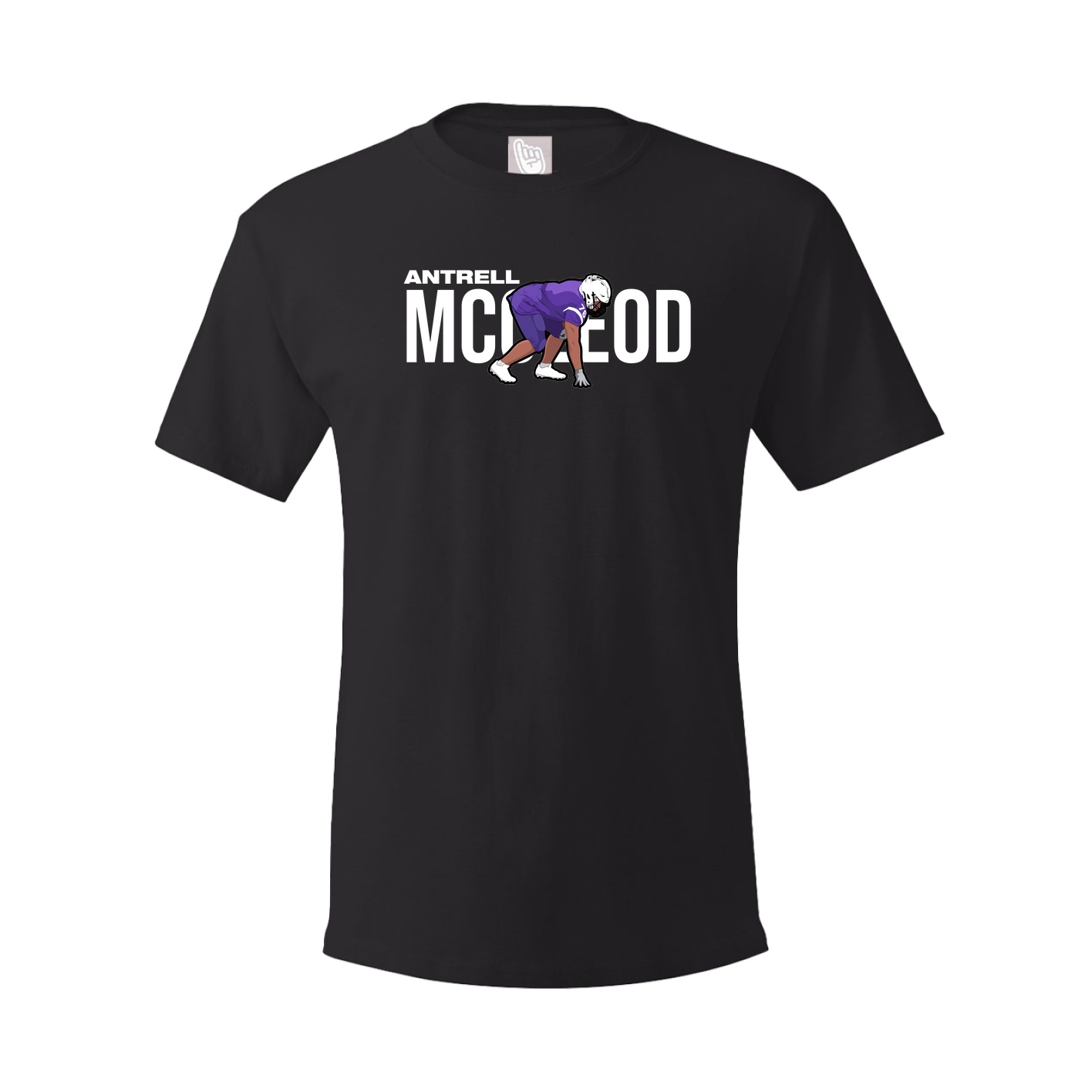 Youth Tee — Player Name in Black