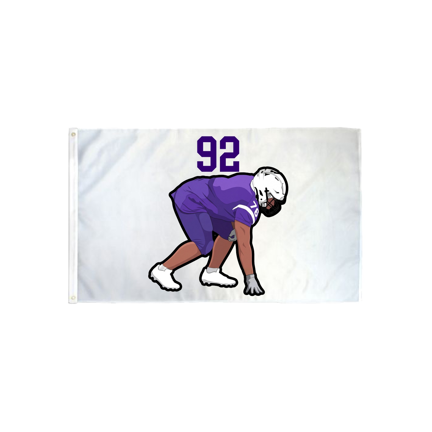 3x5 Flag — Number Top in Classic