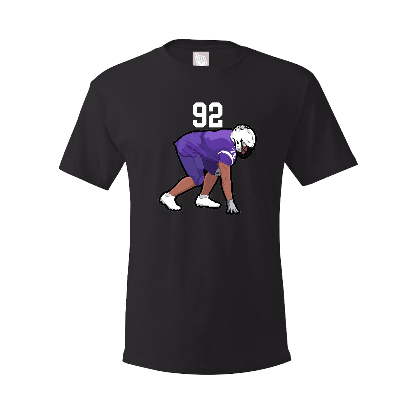 Tee — Number Top in Black
