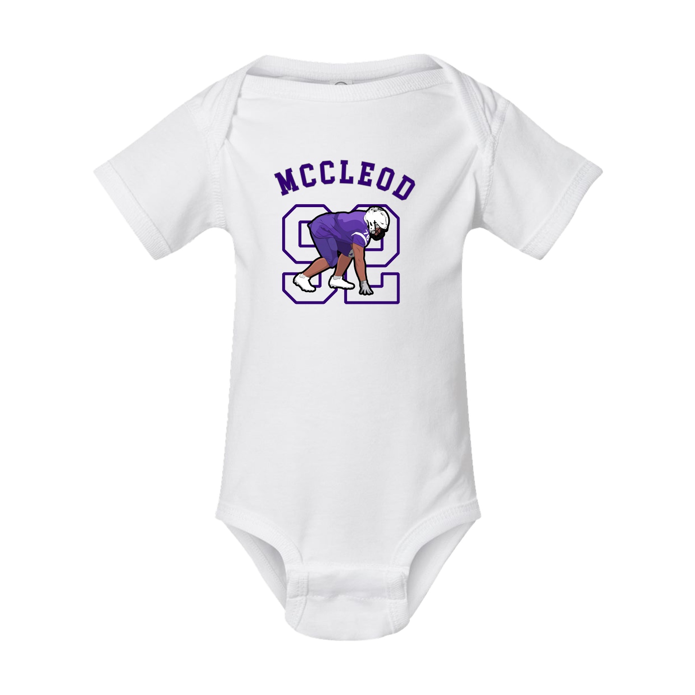 Baby Onesie — Shirsey Arch in White