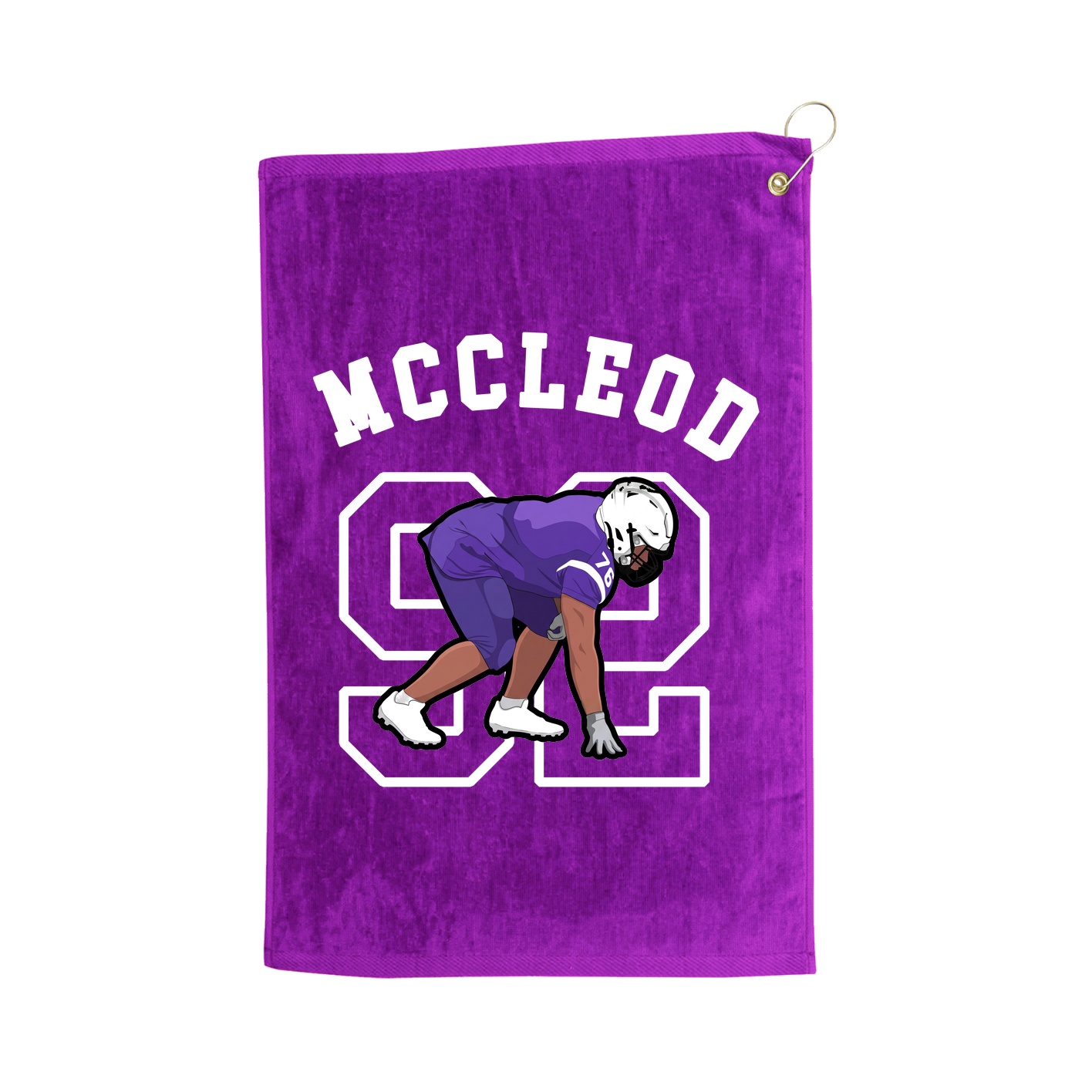 Golf Towel — Shirsey Arch in Purple