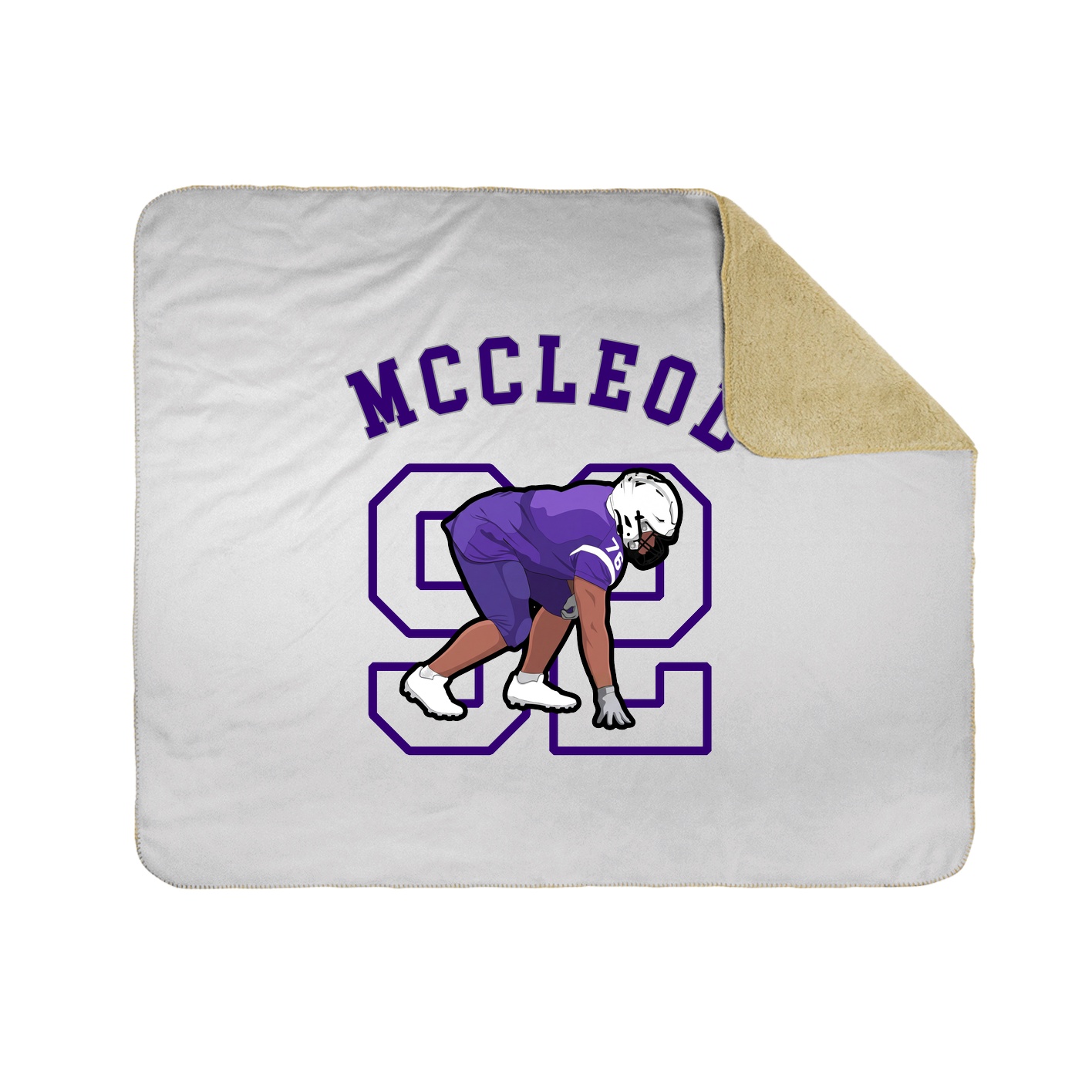 Throw Blanket — Shirsey Arch in White