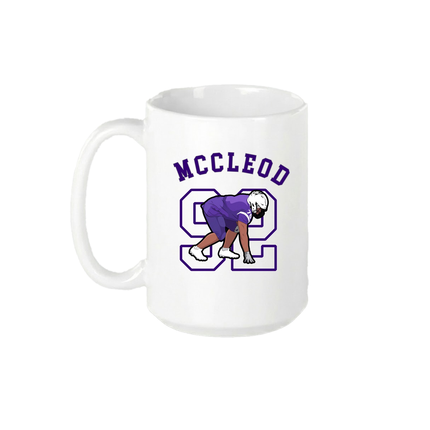 15oz Coffee Mug — Shirsey Arch in White