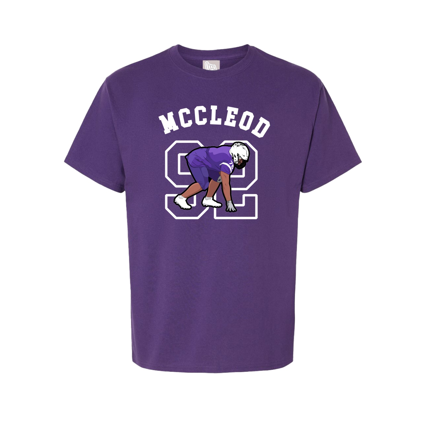 Youth Tee — Shirsey Arch in Purple