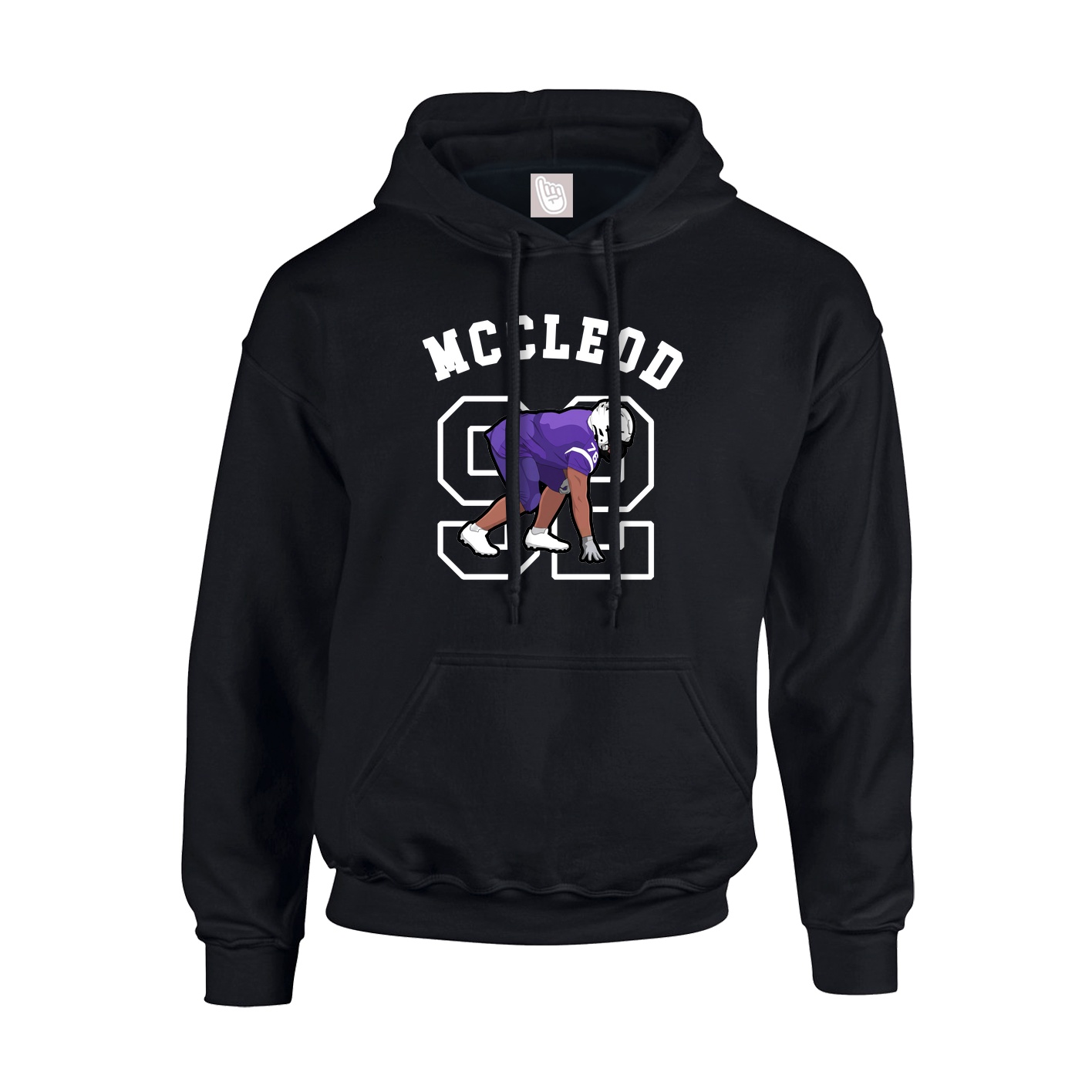 Hoodie — Shirsey Arch in Black