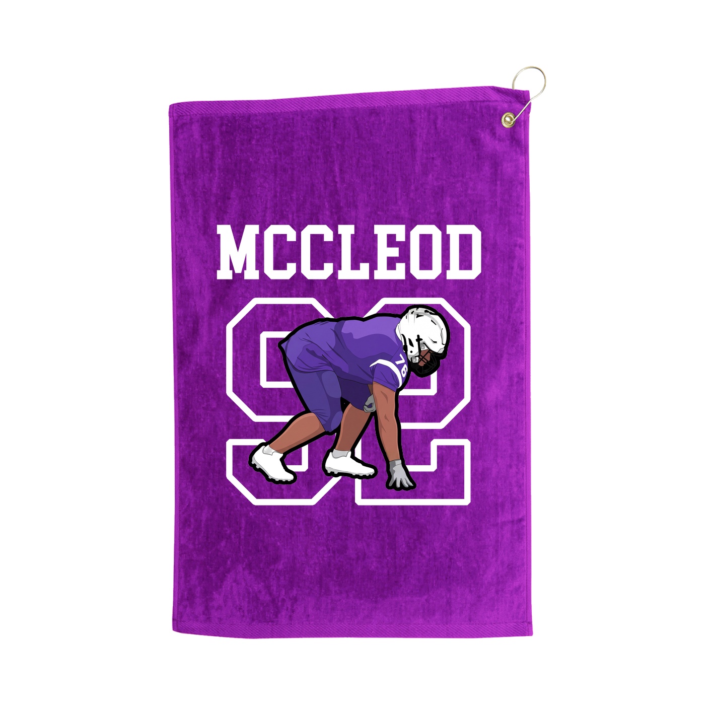 Golf Towel — Shirsey in Purple