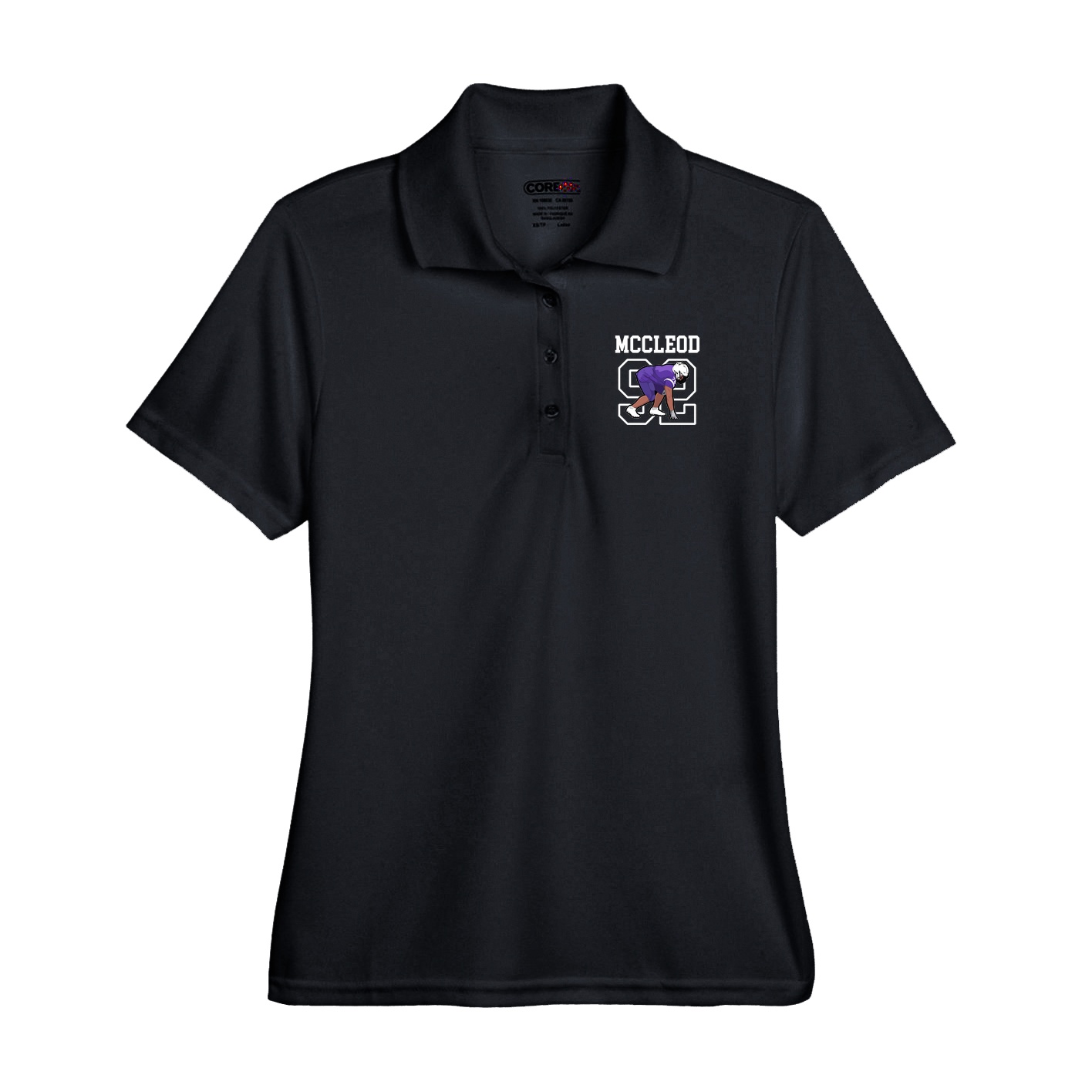 Performance Polo — Shirsey in Black