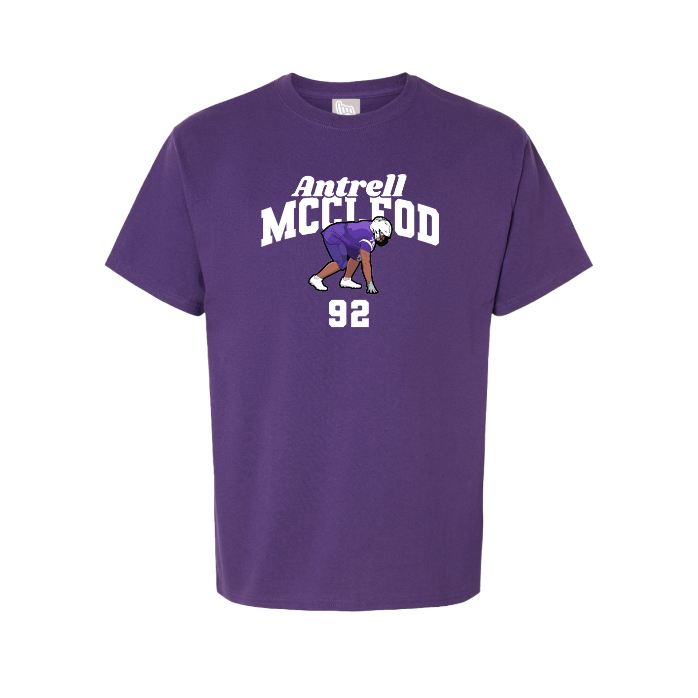 Tee — Signature Arch in Purple
