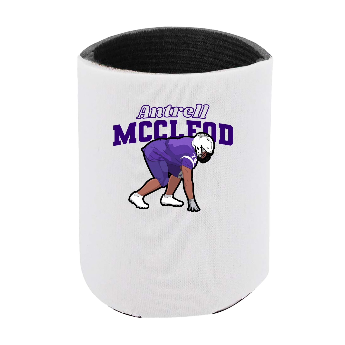 Can Holder — Name Arch in White