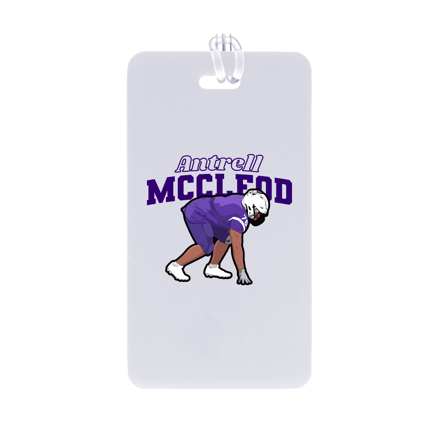 Bag Tag — Name Arch in Classic