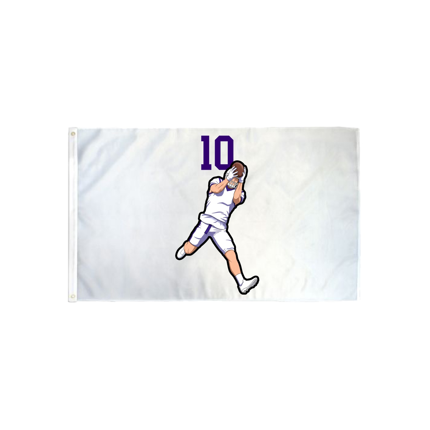 3x5 Flag — Number Top in Classic
