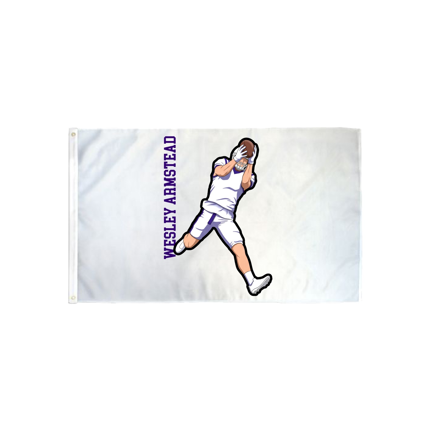 3x5 Flag — Name Vertical in Classic