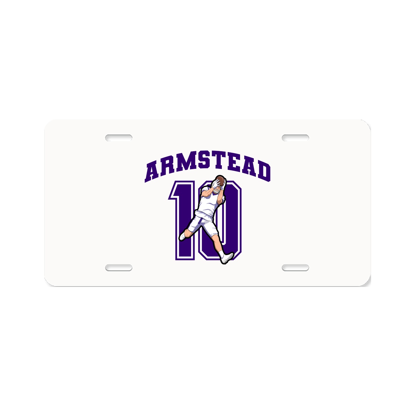 License Plate — Number in Classic