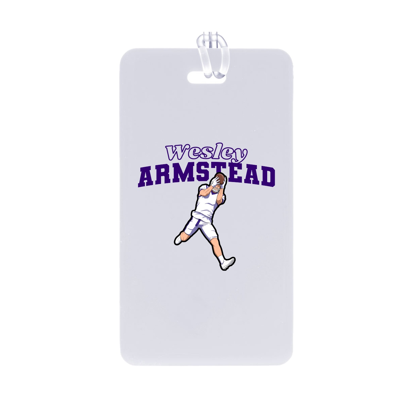 Bag Tag — Name Arch in Classic