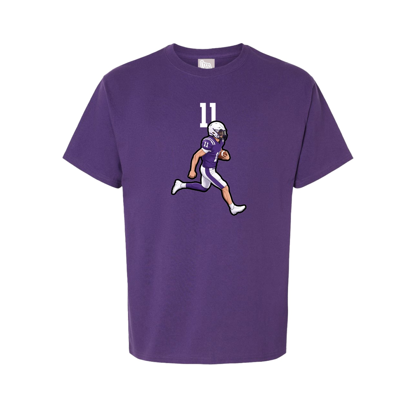 Tee — Number Top in Purple