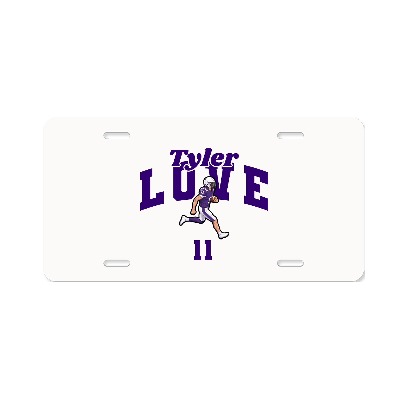 License Plate — Signature Arch in Classic