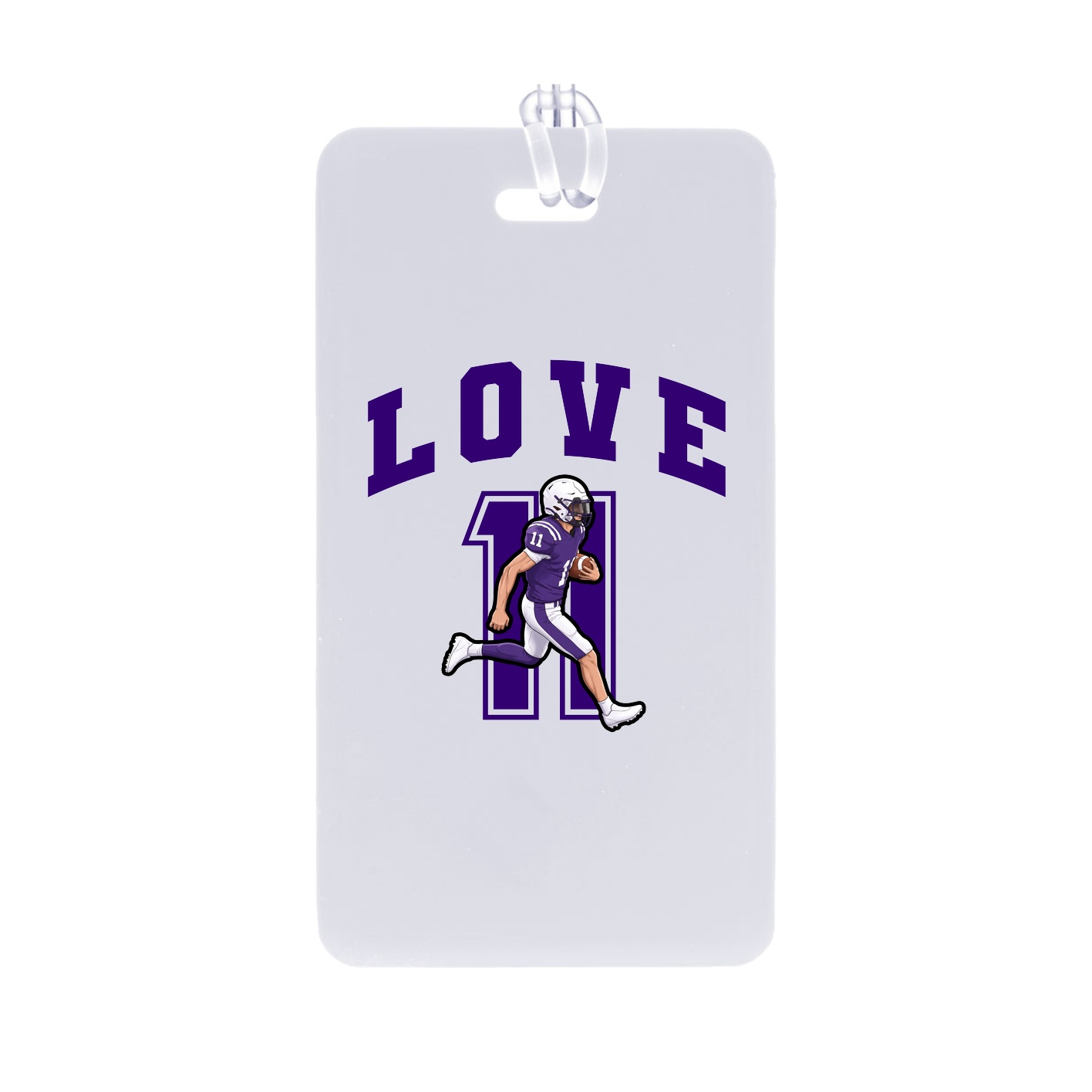 Bag Tag — Number in Classic