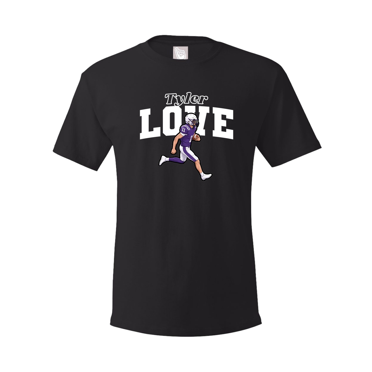 Tee — Name Arch in Black