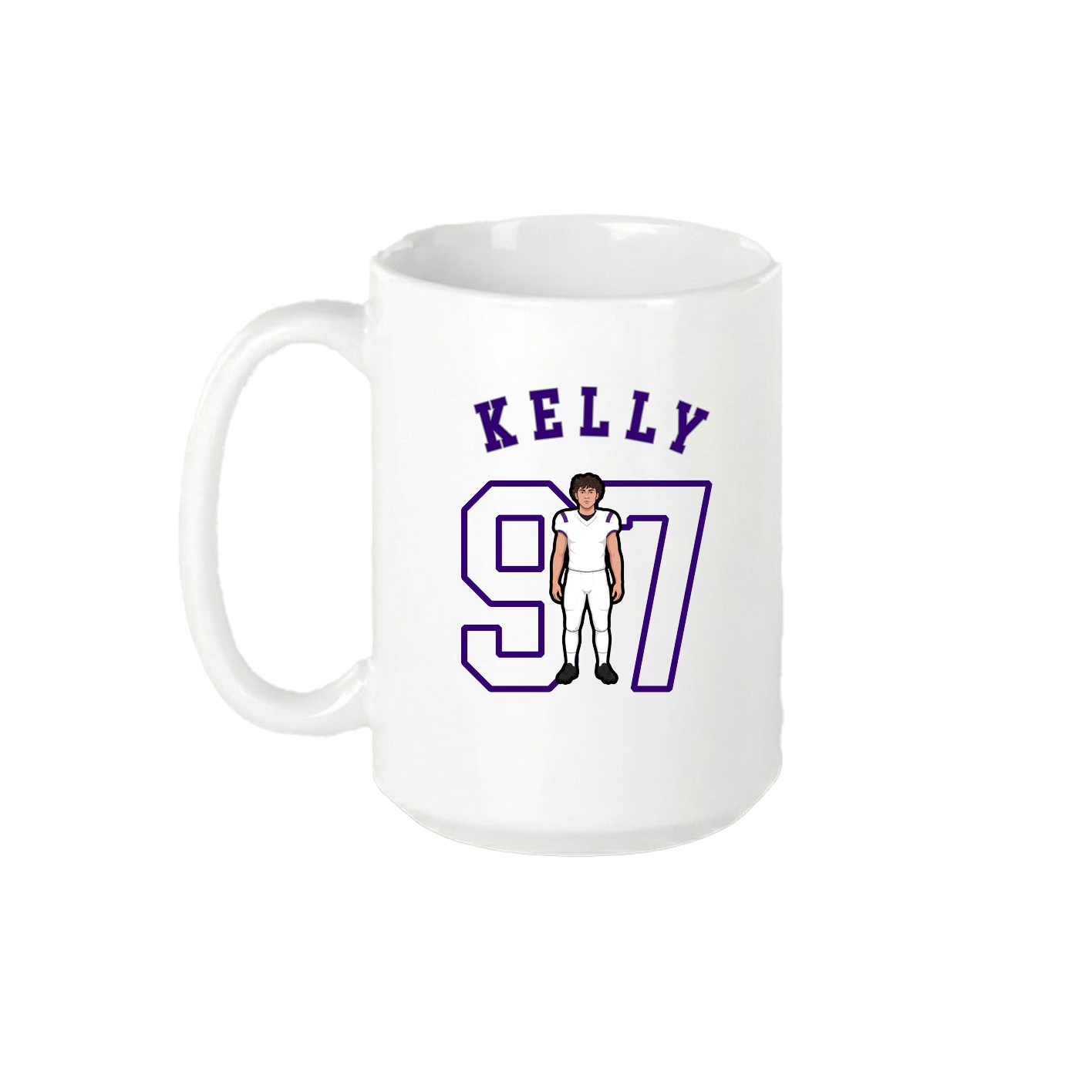 15oz Coffee Mug — Shirsey Arch in White