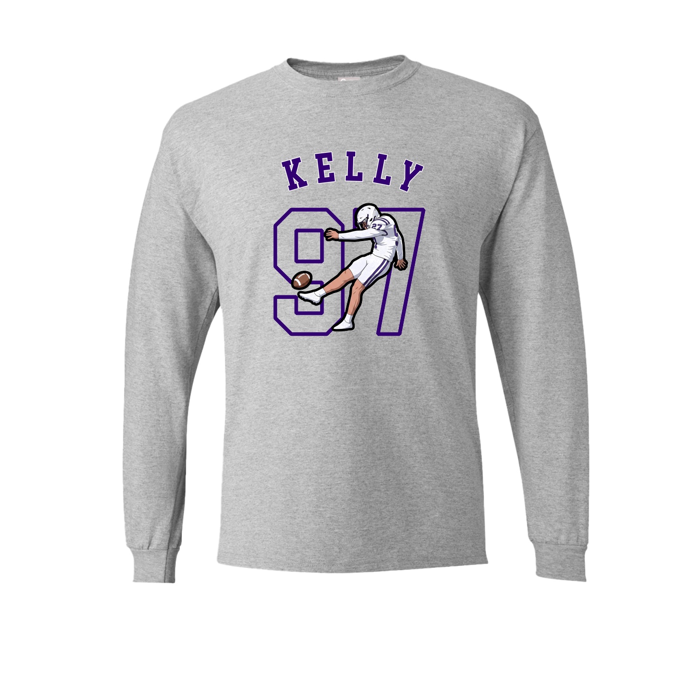Long Sleeve Tee — Shirsey Arch in Grey