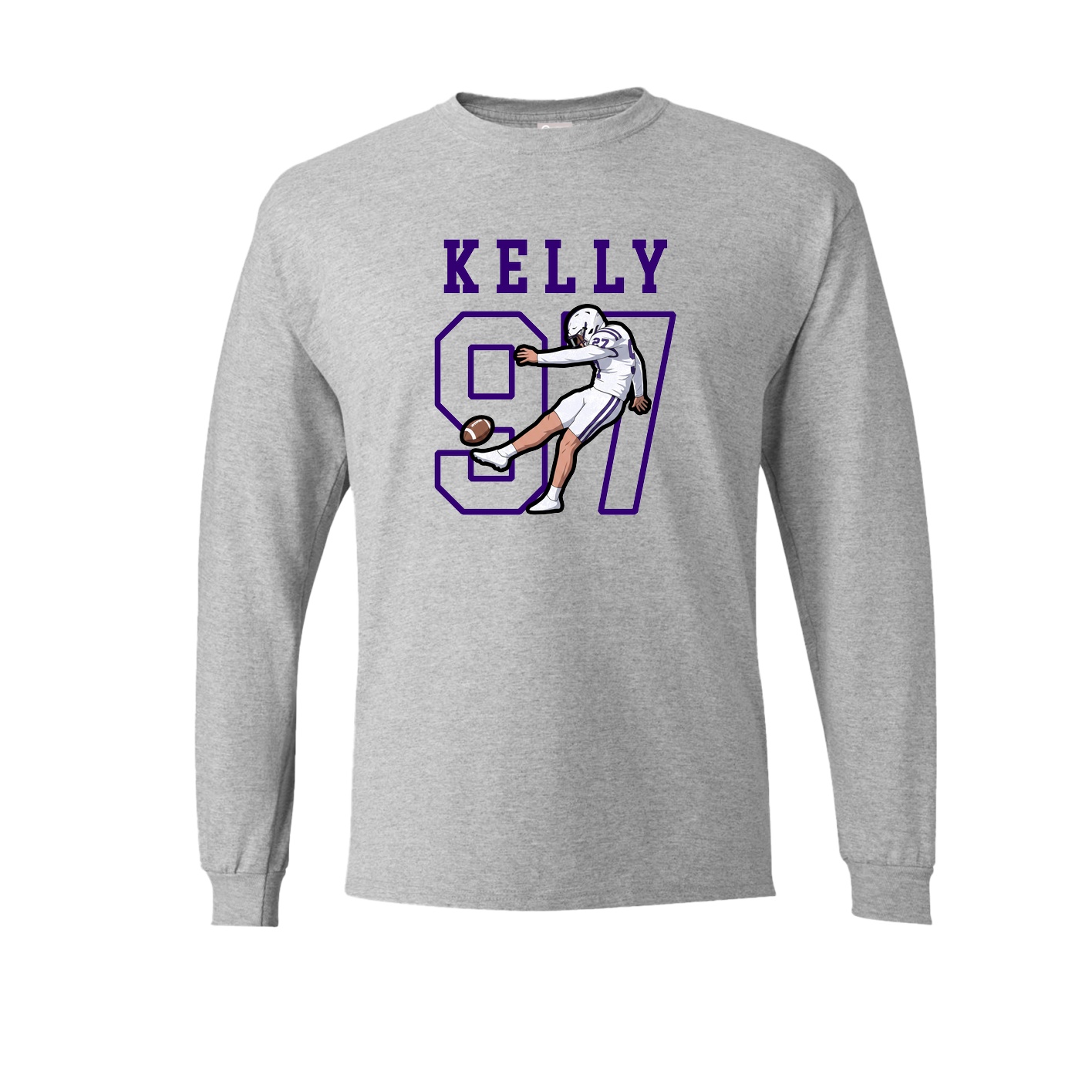 Long Sleeve Tee — Shirsey in Grey