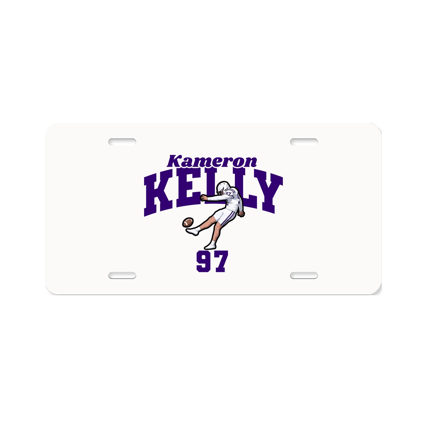 License Plate — Signature Arch in Classic