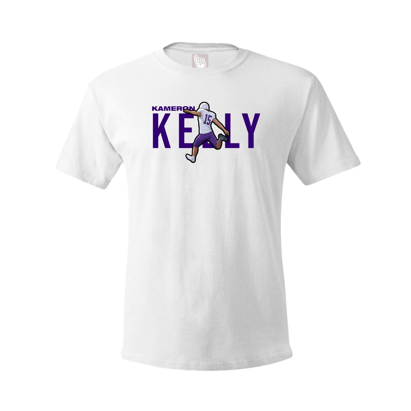 Youth Tee — Player Name in White