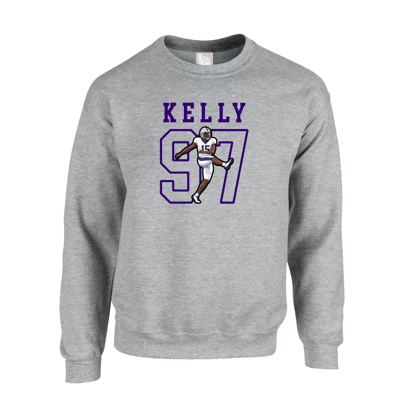 Fleece Crew — Shirsey in Grey