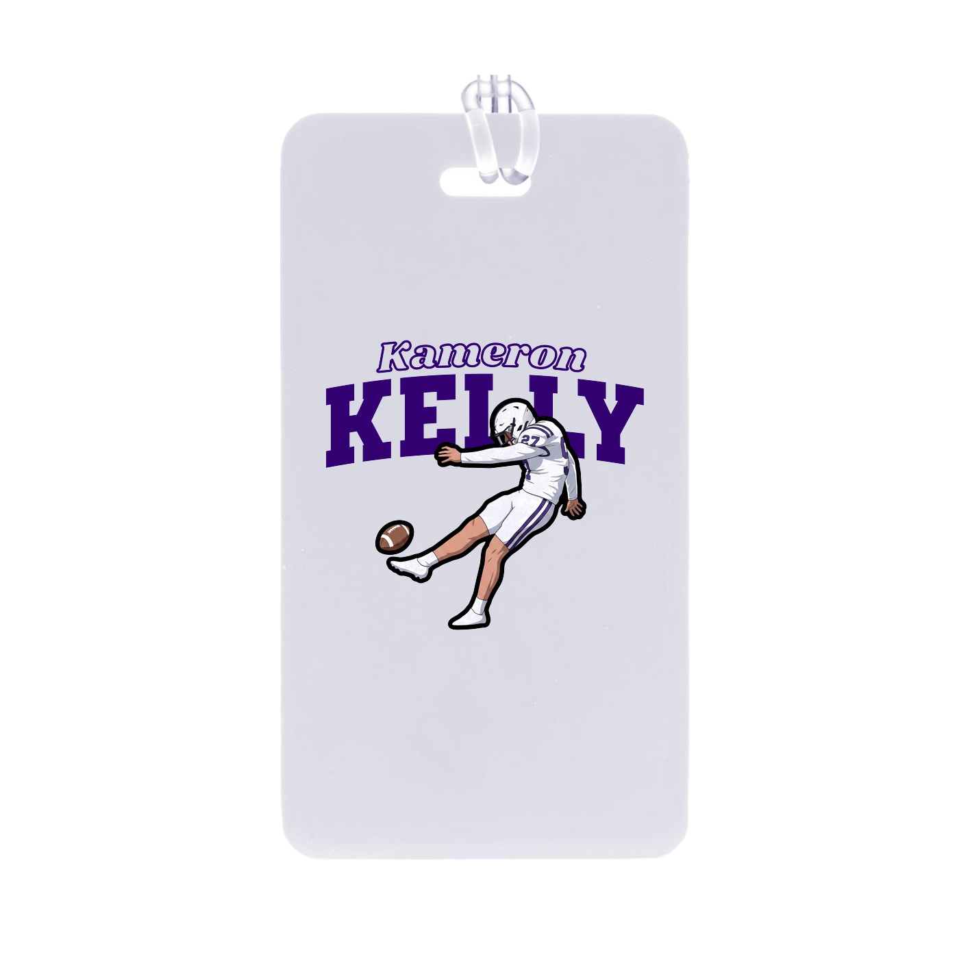 Bag Tag — Name Arch in Classic
