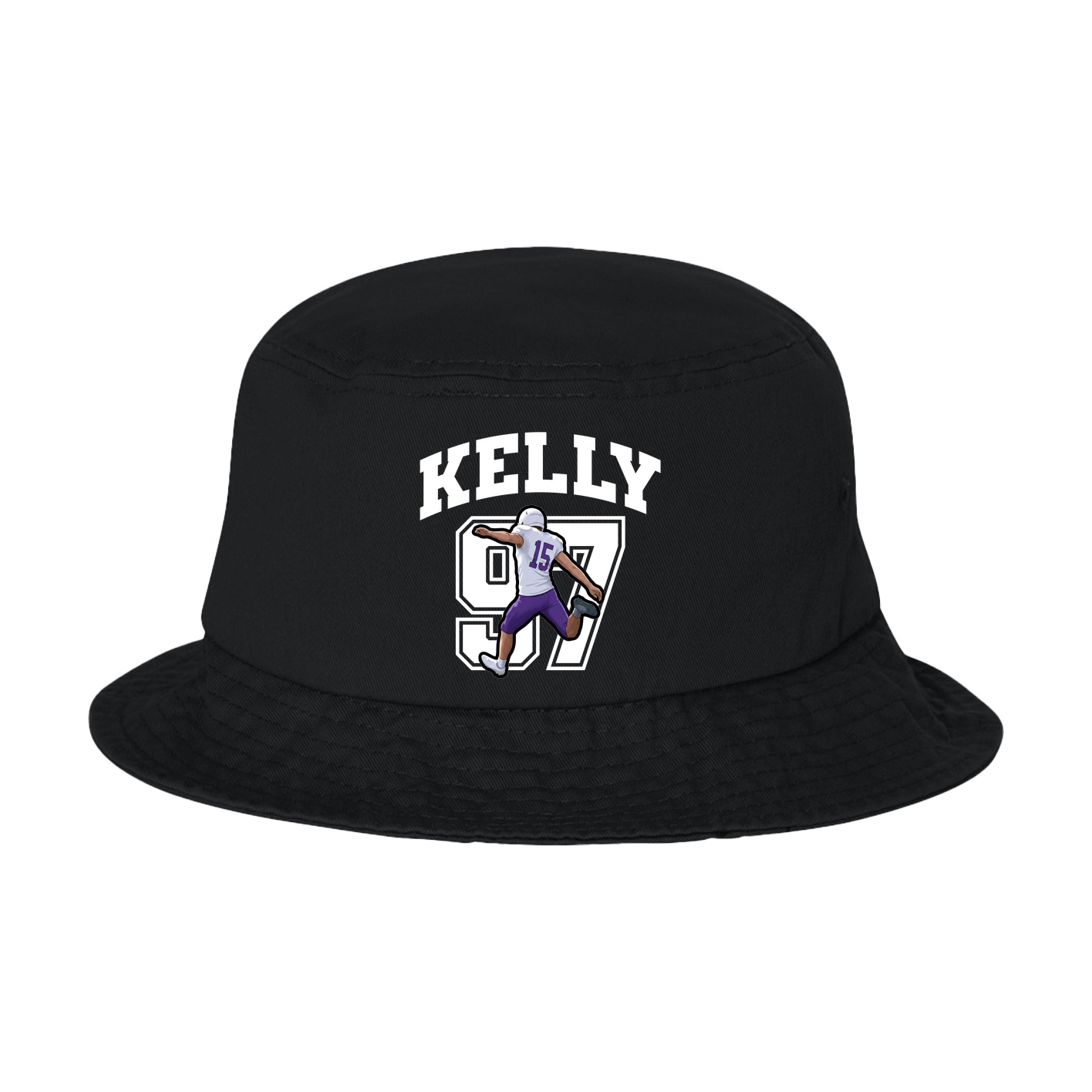 Bucket Cap — Number in Black