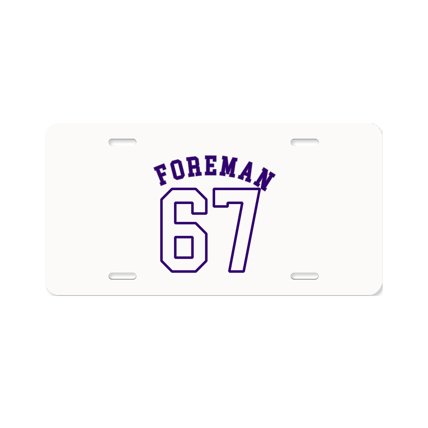 License Plate — Shirsey Arch in Classic