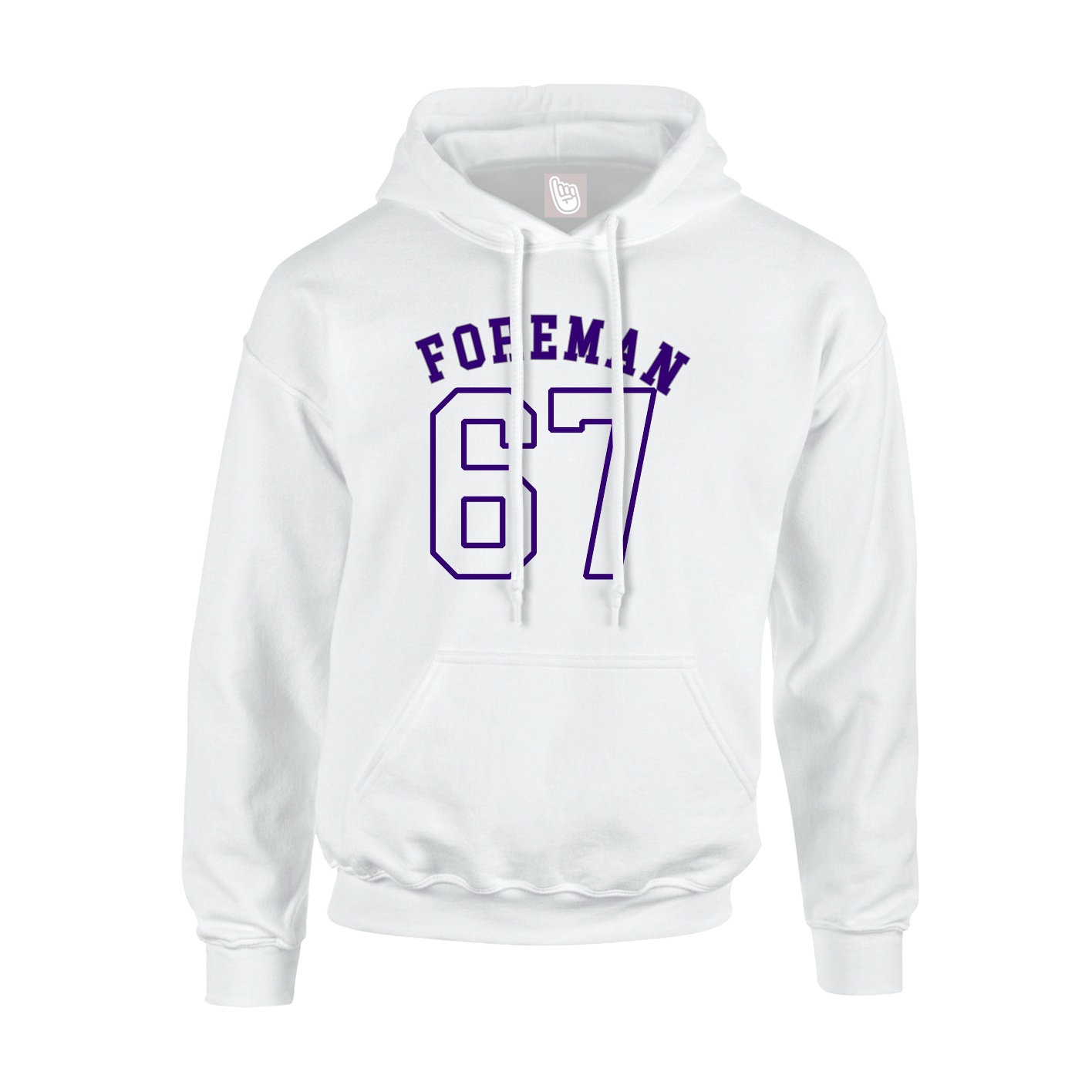 Hoodie — Shirsey Arch in White