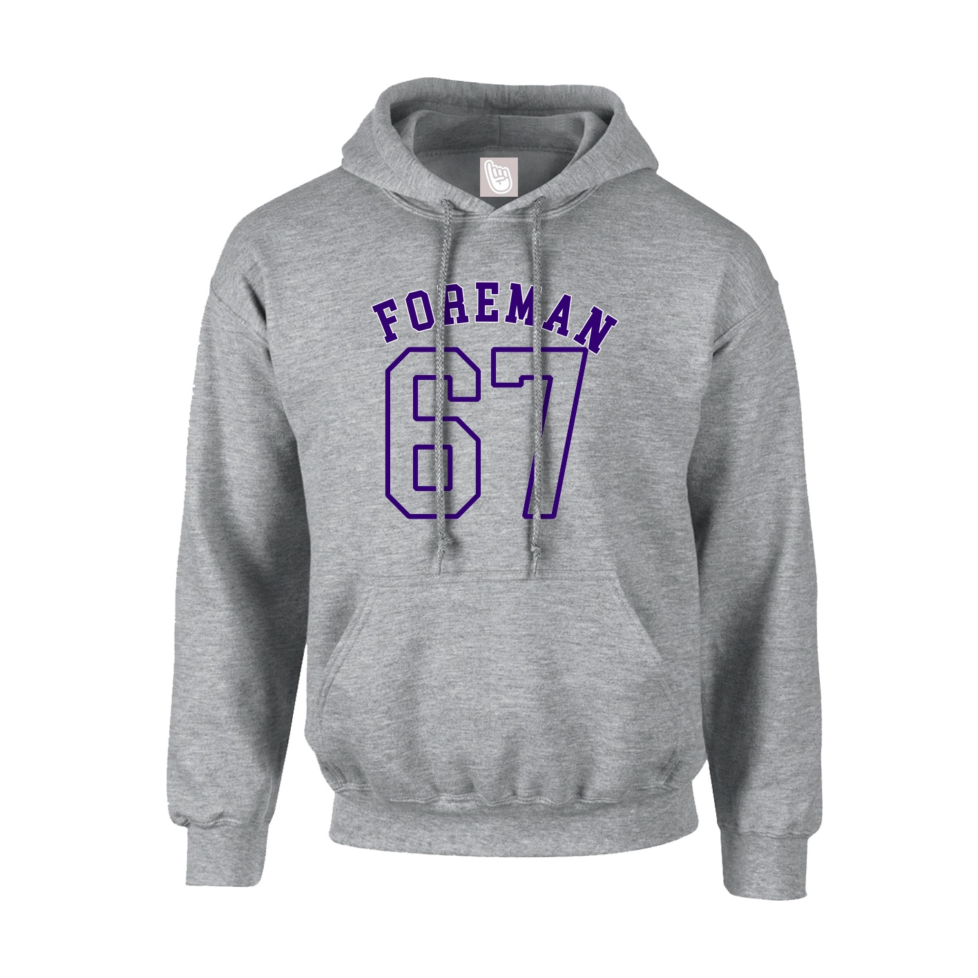 Youth Hoodie — Shirsey Arch in Grey