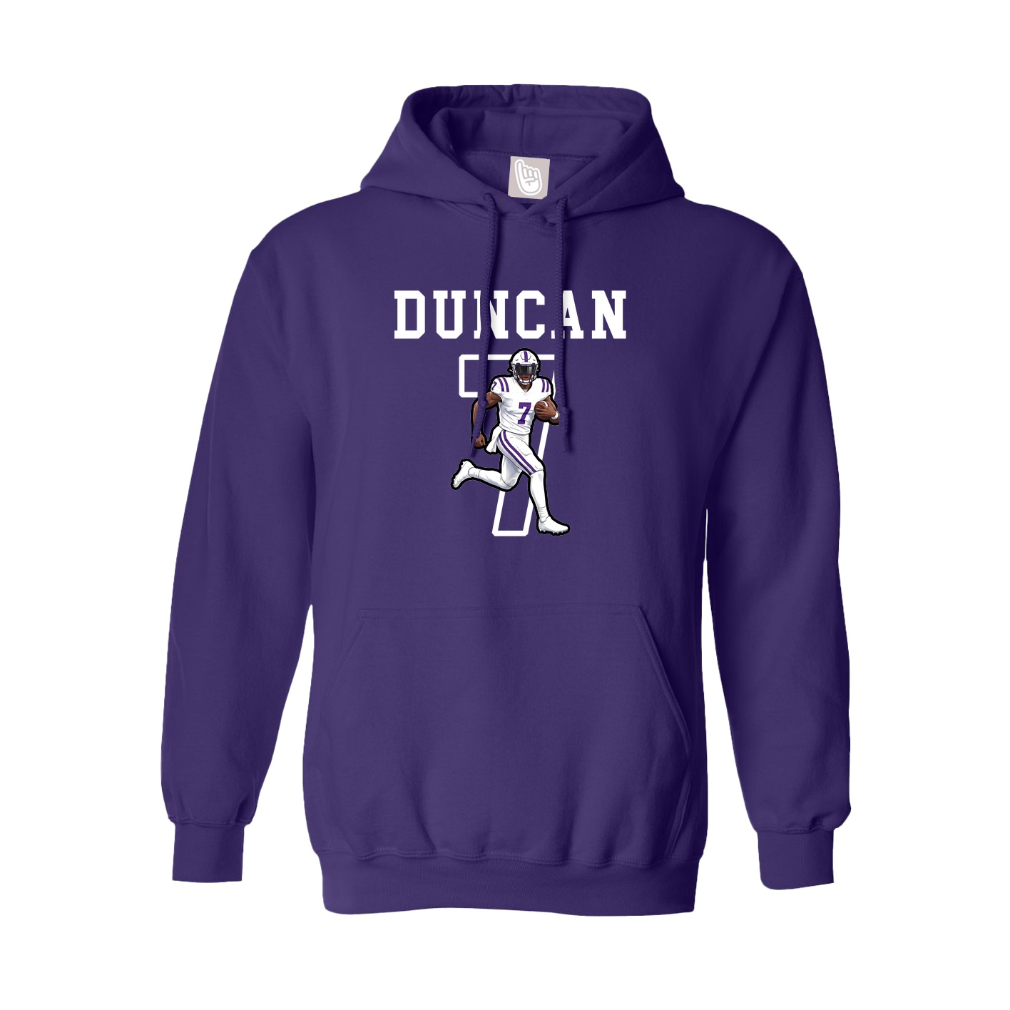 Hoodie — Shirsey in Purple