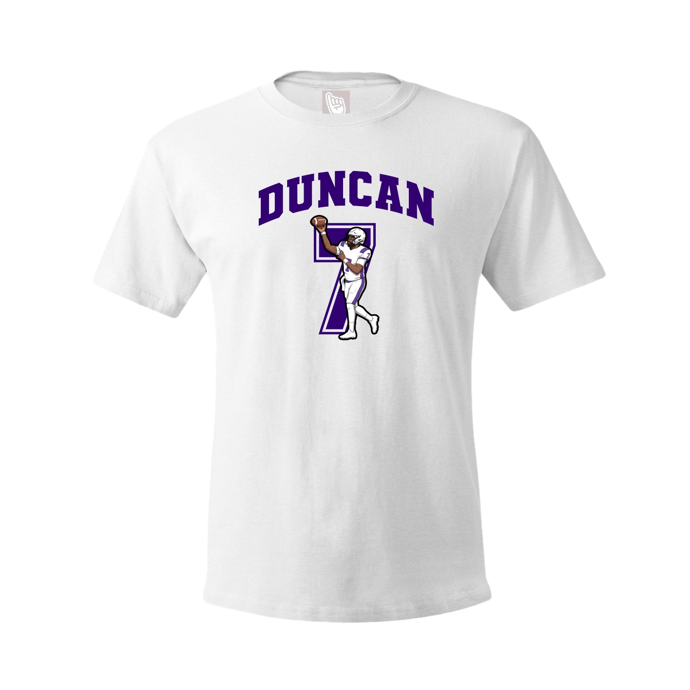 Tee — Number in White