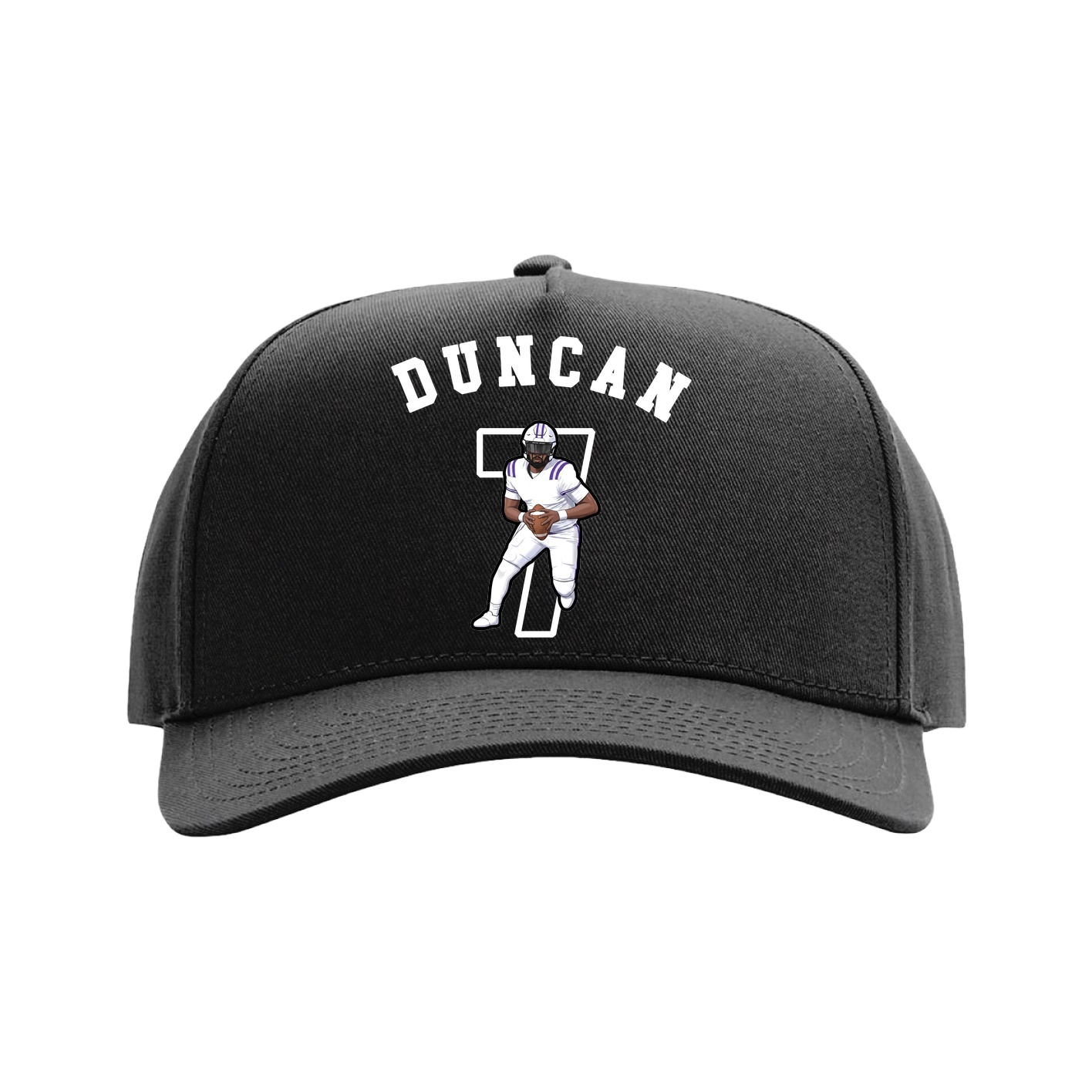 Full Fabric Five-Panel Champ Cap