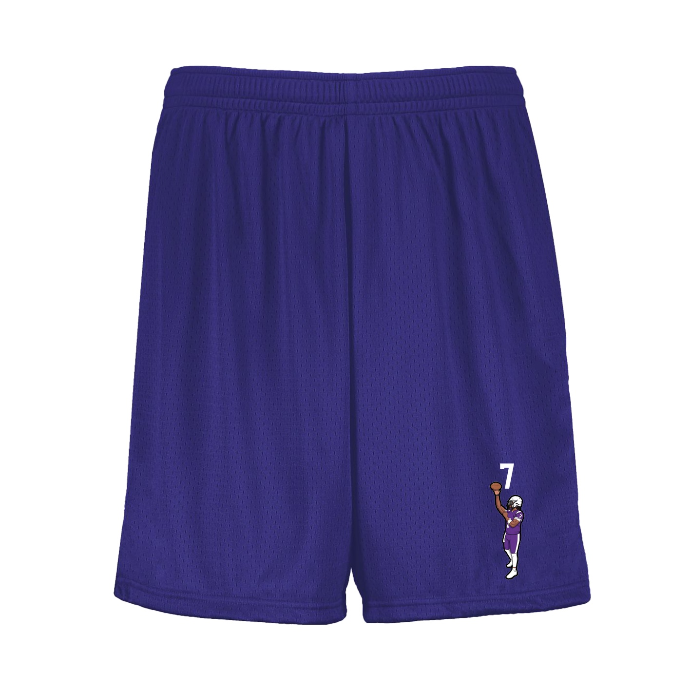 Shorts — Number Top in Purple