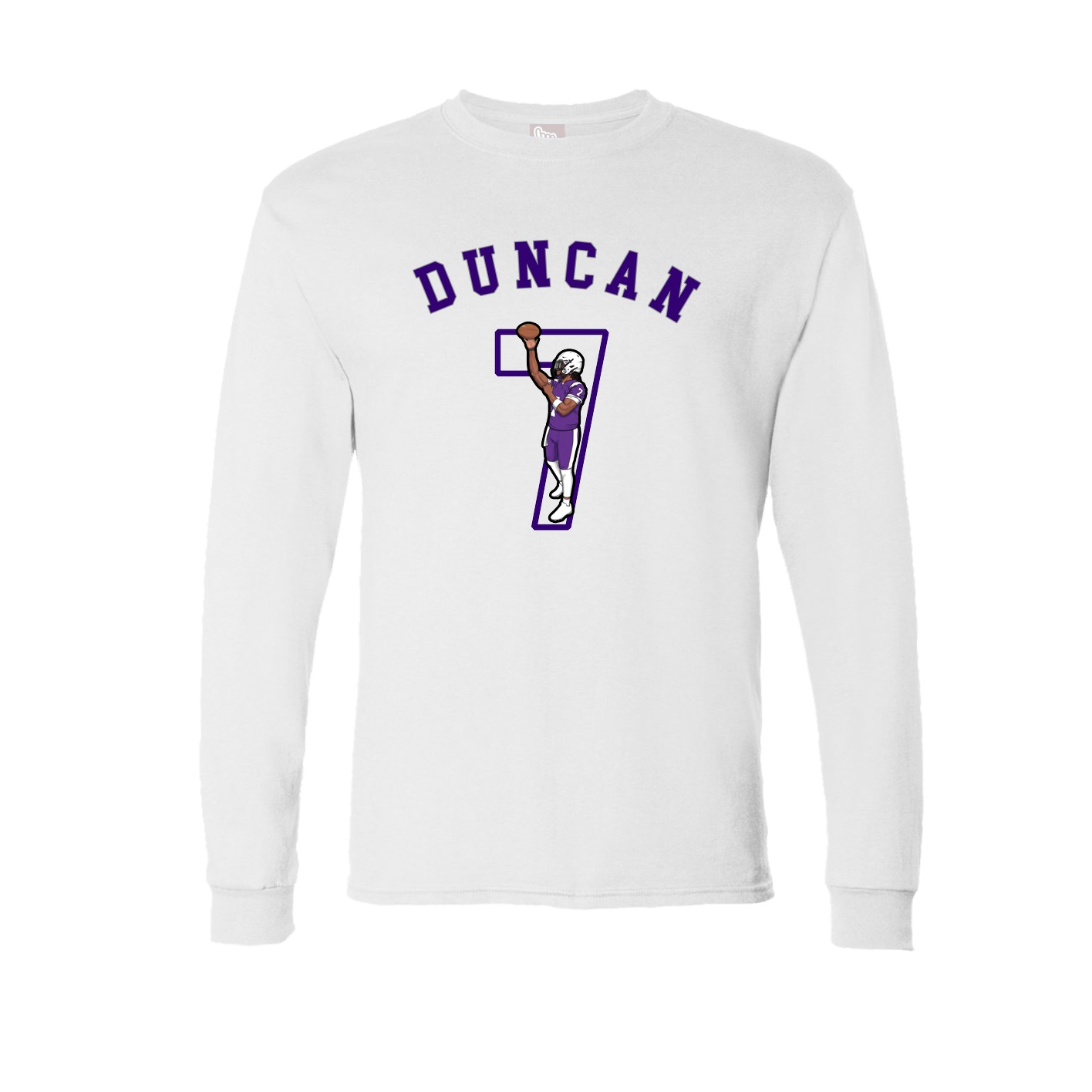 Long Sleeve Tee — Shirsey Arch in White