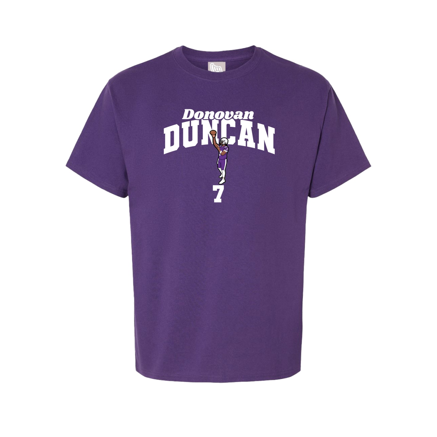 Youth Tee — Signature Arch in Purple