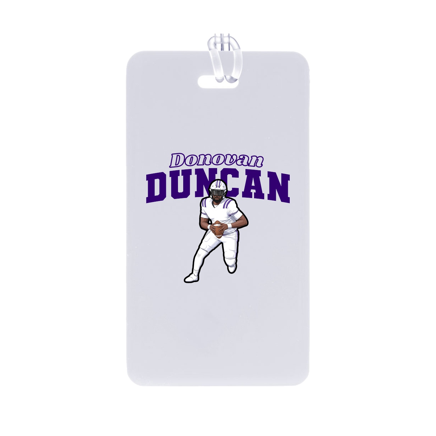 Bag Tag — Name Arch in Classic