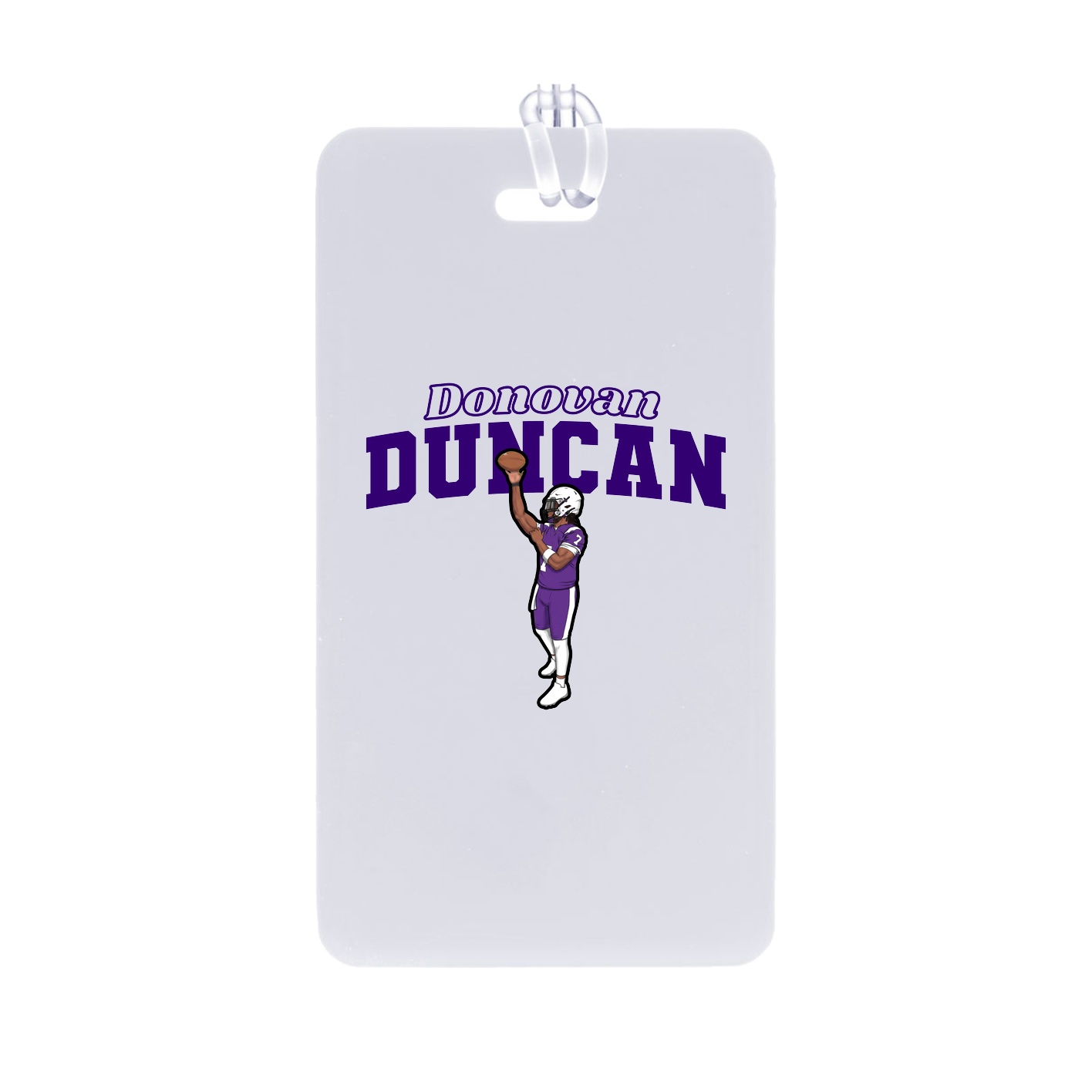 Bag Tag — Name Arch in Classic